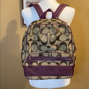 COACH Authentic Signature Backpack